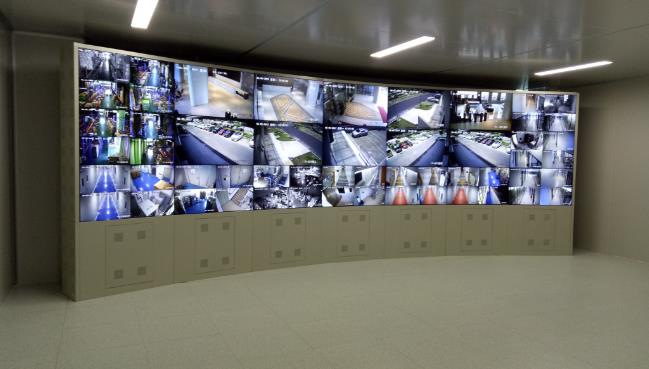 視頻監控大屏拼接