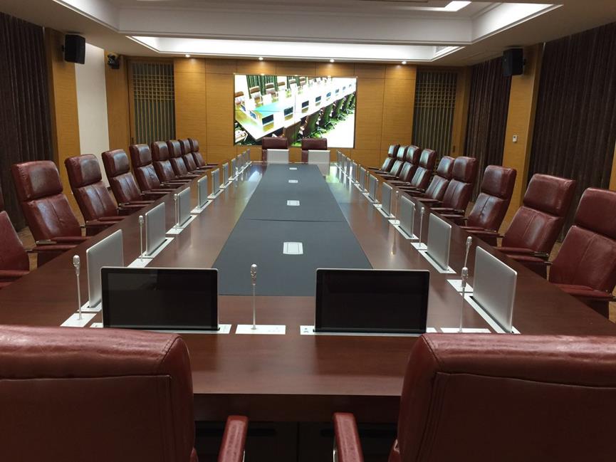 某集團多媒體會議大廳